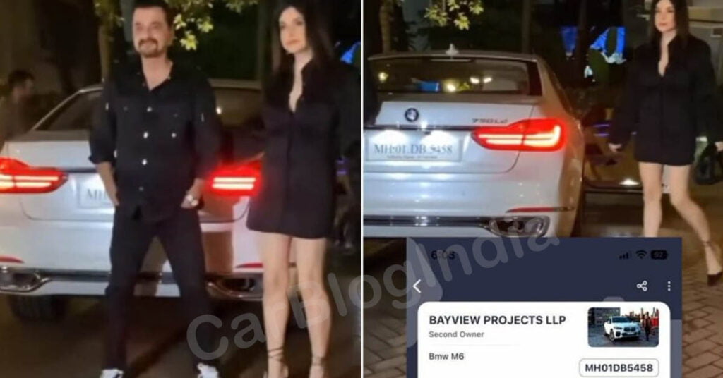 Sanjay Kapoor Spotted With BMW 7-Series