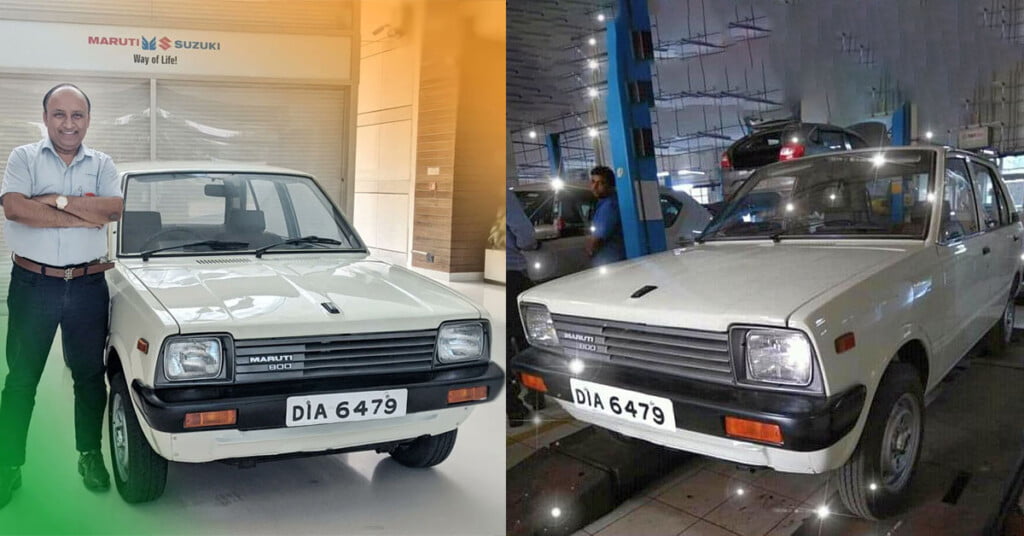 First Maruti 800 Completely Restored