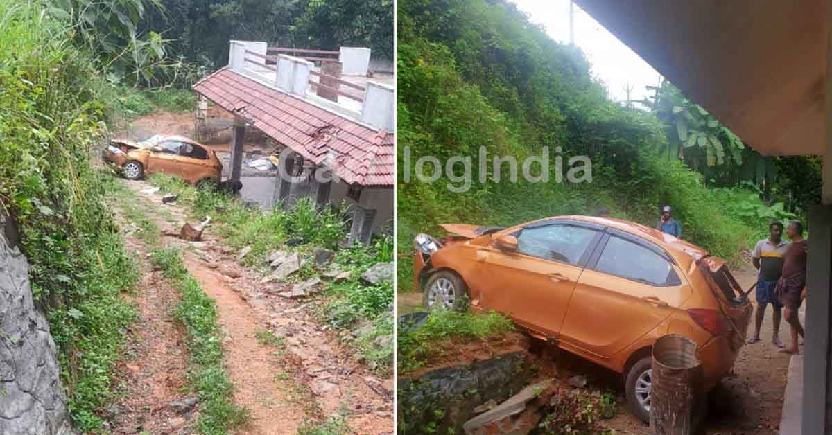 tata tiago falls 25-feet all safe