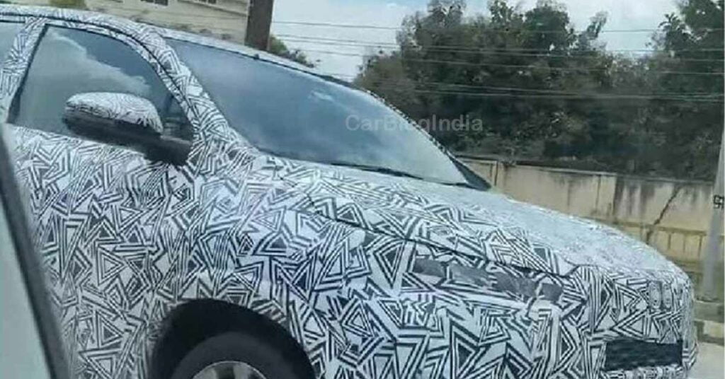 Toyota Innova Hycross Spied