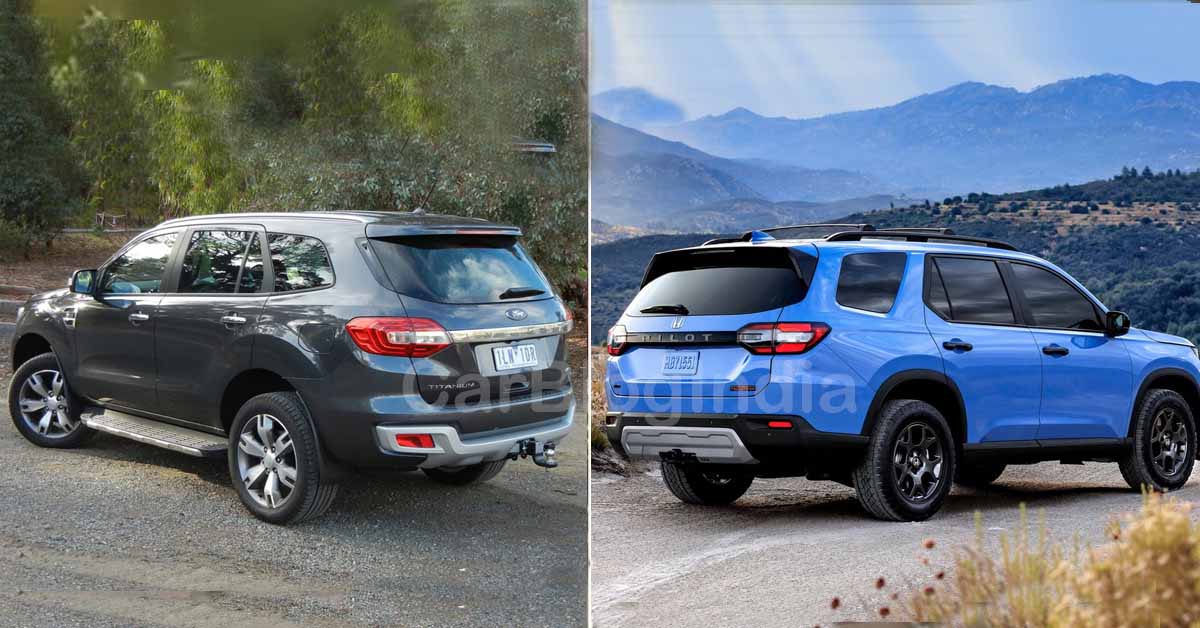 2023 Honda Pilot vs 2016 Ford Everest