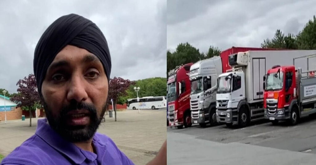 Indian Truck Driver in the Uk Reveals Income