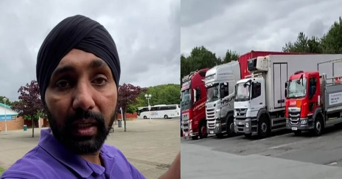 Indian Truck Driver in the UK Reveals Income