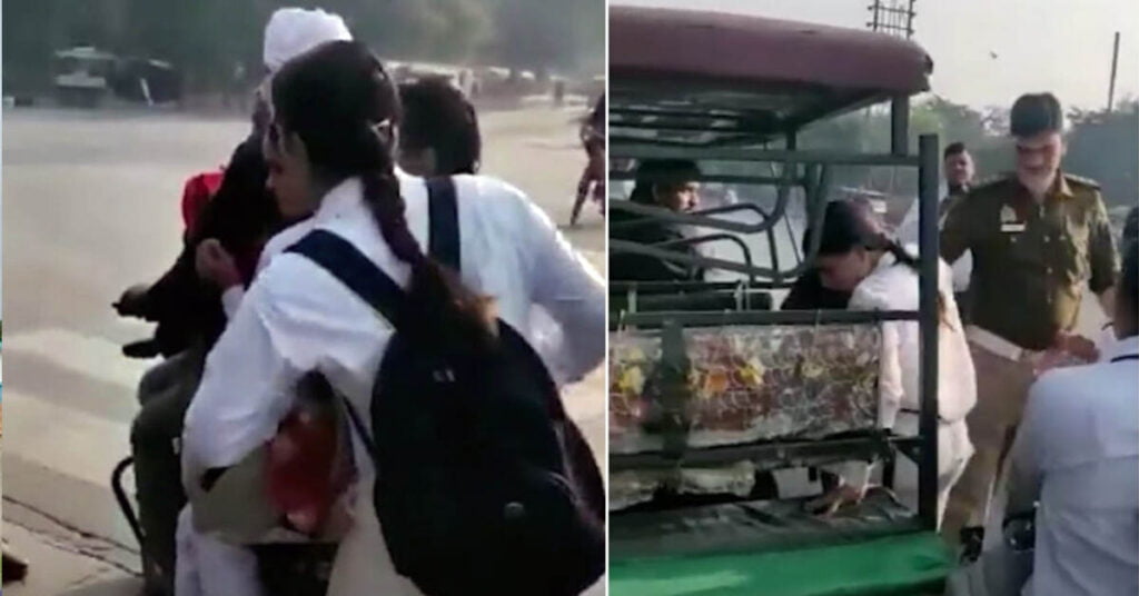 Police Officers Gesture Will Melt Your Heart Car Blog India Police Officer's Gesture Will Melt Your Heart