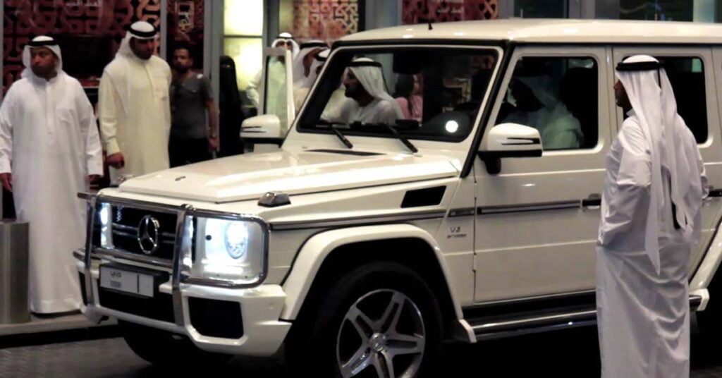 Sheikh Mohammed Bin Rashid Al Maktoum Mercedes AMG G63