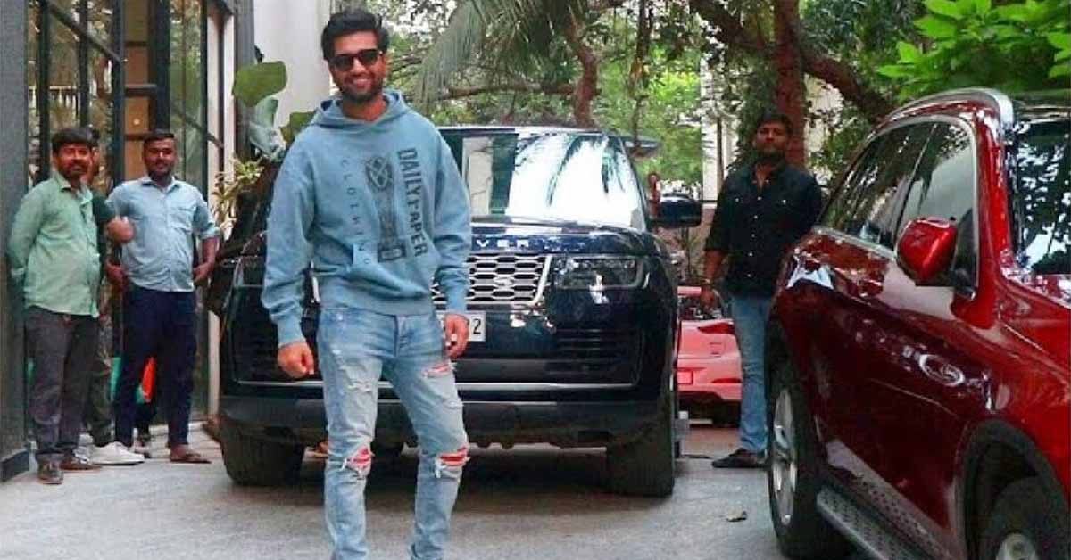 Vicky Kaushal Range Rover Vogue