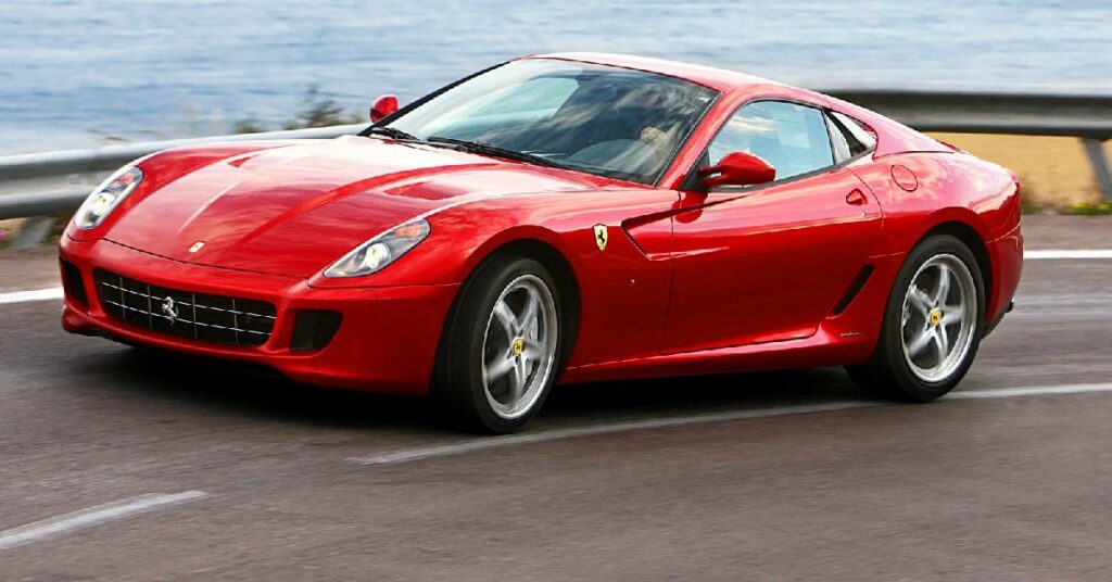 Aaron Kwok with his Ferrari 599 GTB Fiorano