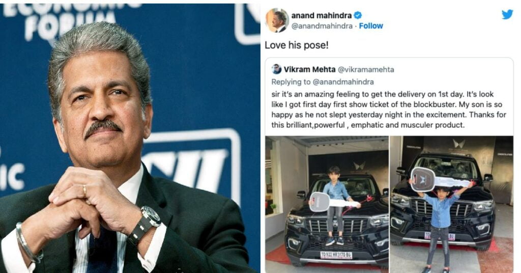 Anand Mahindra Tweets