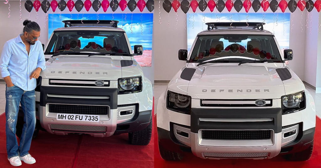 Suniel Shetty is New Land Rover Defender Owner worth Rs 1 Crore+ Car Blog India Suniel Shetty is New Land Rover Defender Owner worth Rs 1 Crore+