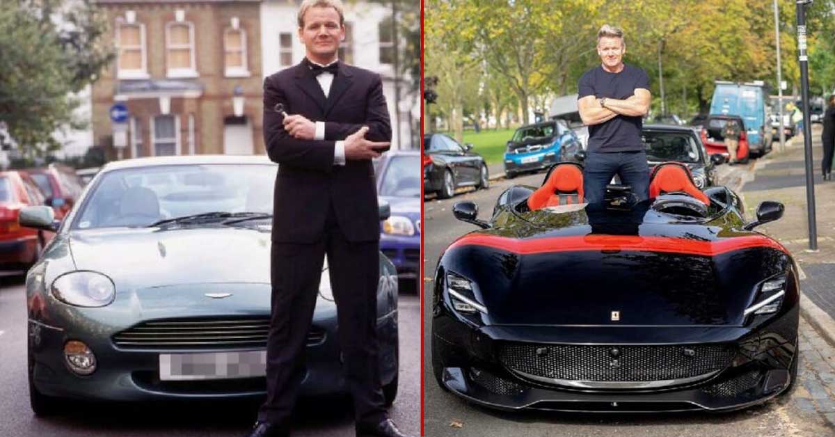 Car collection of Gordon Ramsay