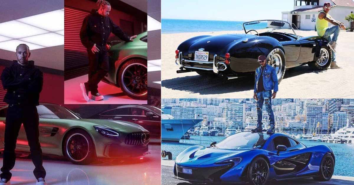 Car collection of Lewis Hamilton