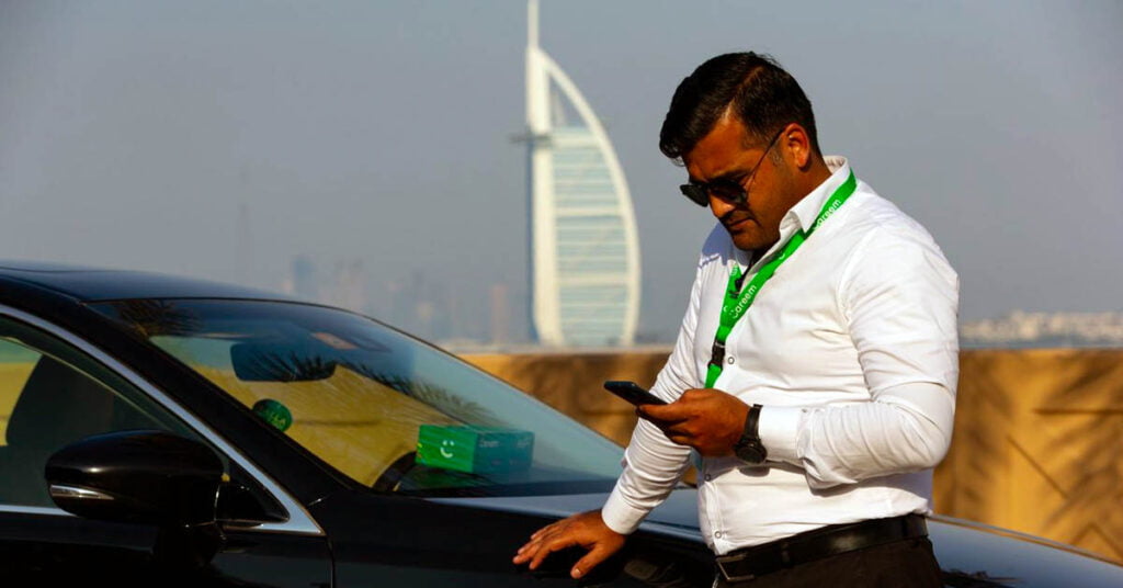 Careem driver in Dubai