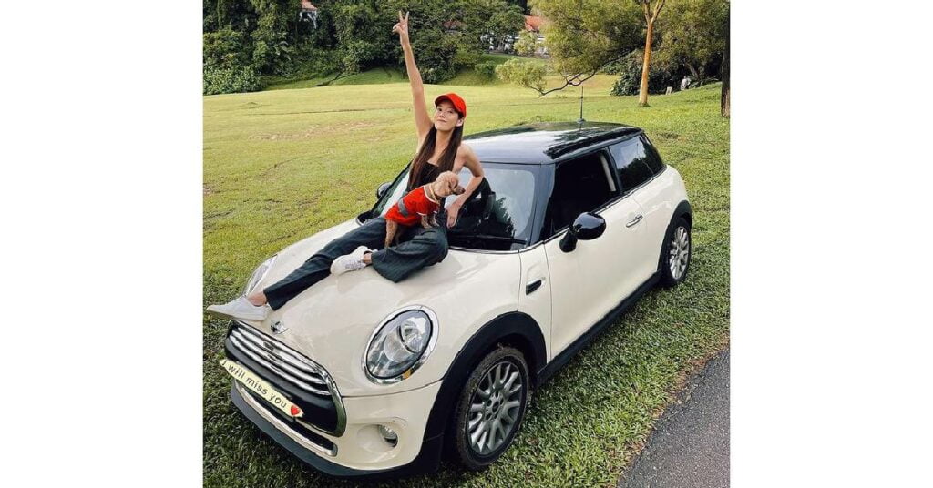 Carrie Wong with her MINI 3-Door