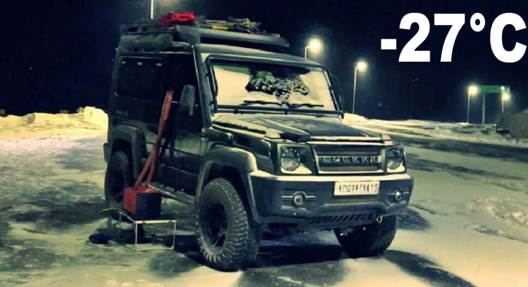 Force Gurkha at Shinku La Pass in -27 Degrees