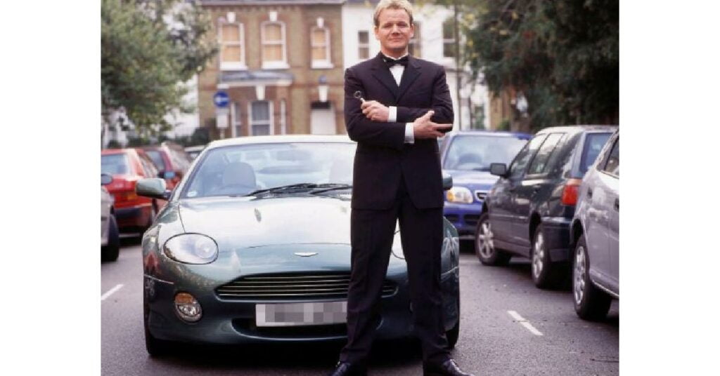 Gordon Ramsay Aston Martin DB7 V12 Vantage