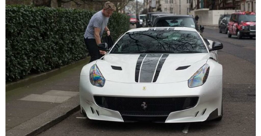 Gordon Ramsay Ferrari F12TDF