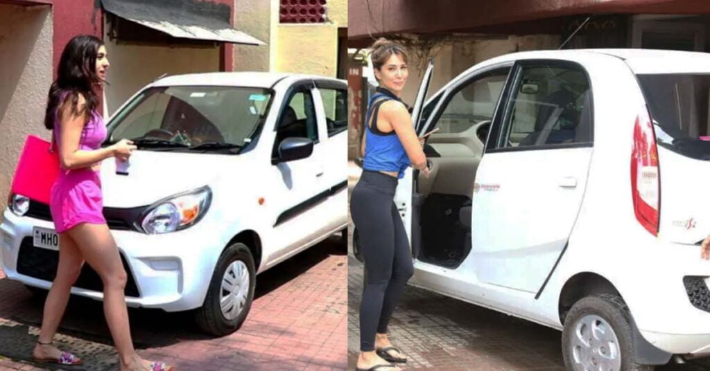 Humble Cars Of Bollywood - Sara Ali Khan’s Maruti Alto to Kim Sharma's Tata Nano 