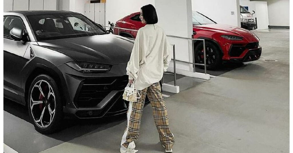 Kim Lim with his Lamborghini Urus