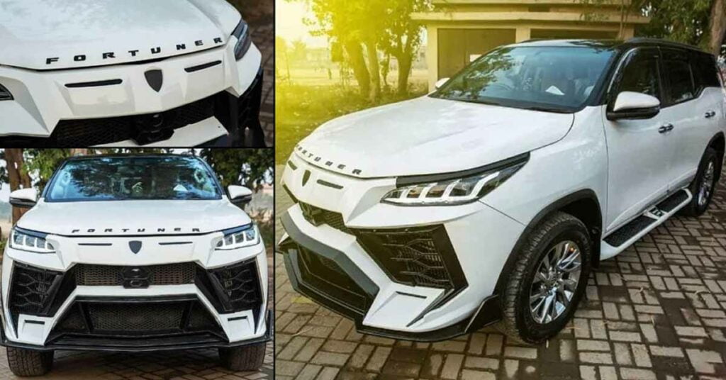 Lamborghini Urus replica based on Toyota Fortuner