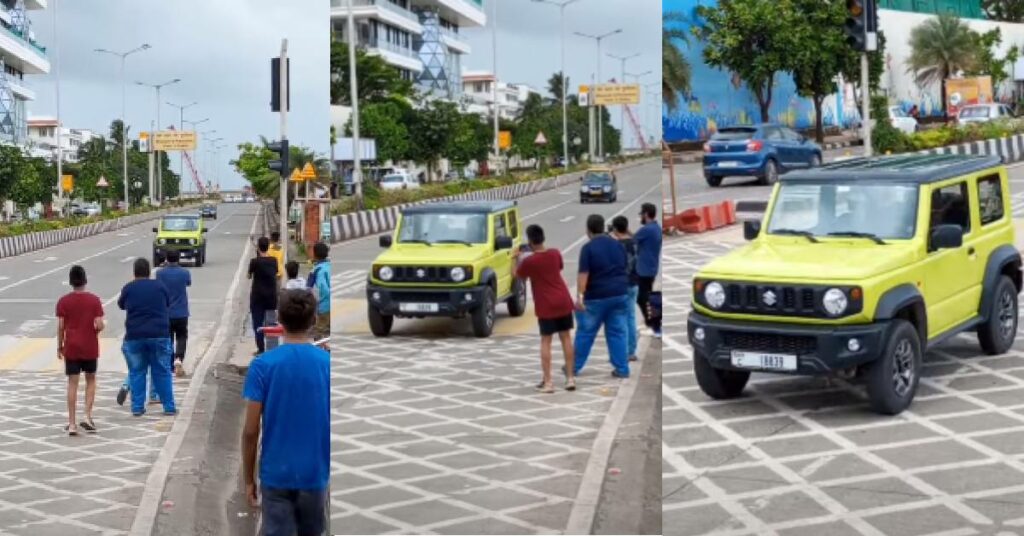 Maruti Suzuki Jimny Lhd Seen in Mumbai