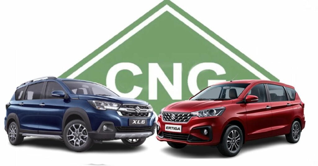 Maruti Ertiga CNG vs XL6 CNG Comaprison