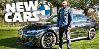 Karim Benzema with BMW i4