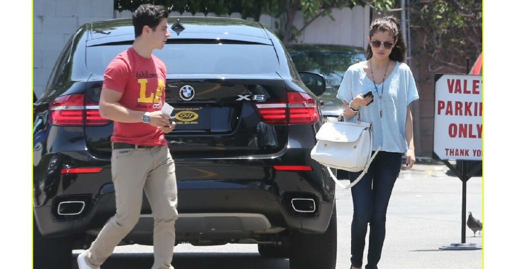 Selena Gomez Seen in her BMW X6