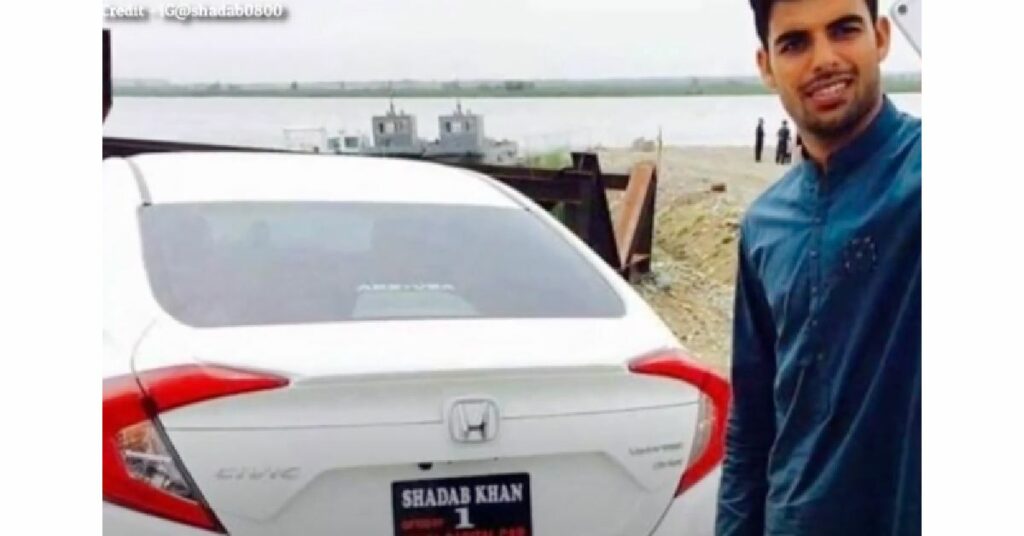 Shadab Khan Honda Civic