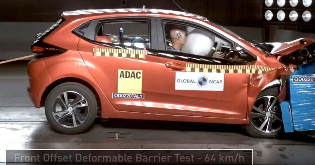 Tata Altroz in Global NCAP test