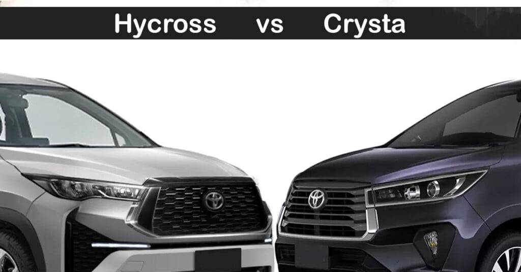 toyota innova hycross vs crysta