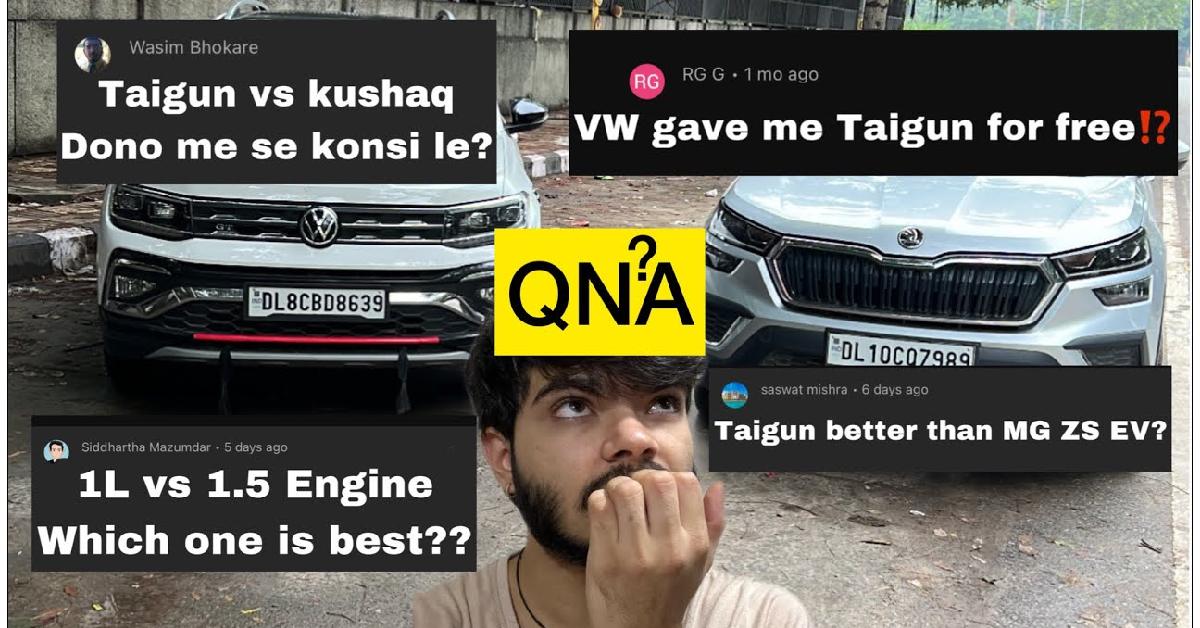 YouTuber Answers FAQs About VW Taigun