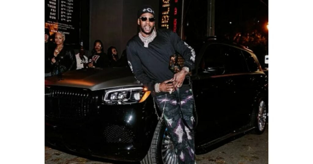 2 Chainz with his Mercedes-Maybach GLS 600