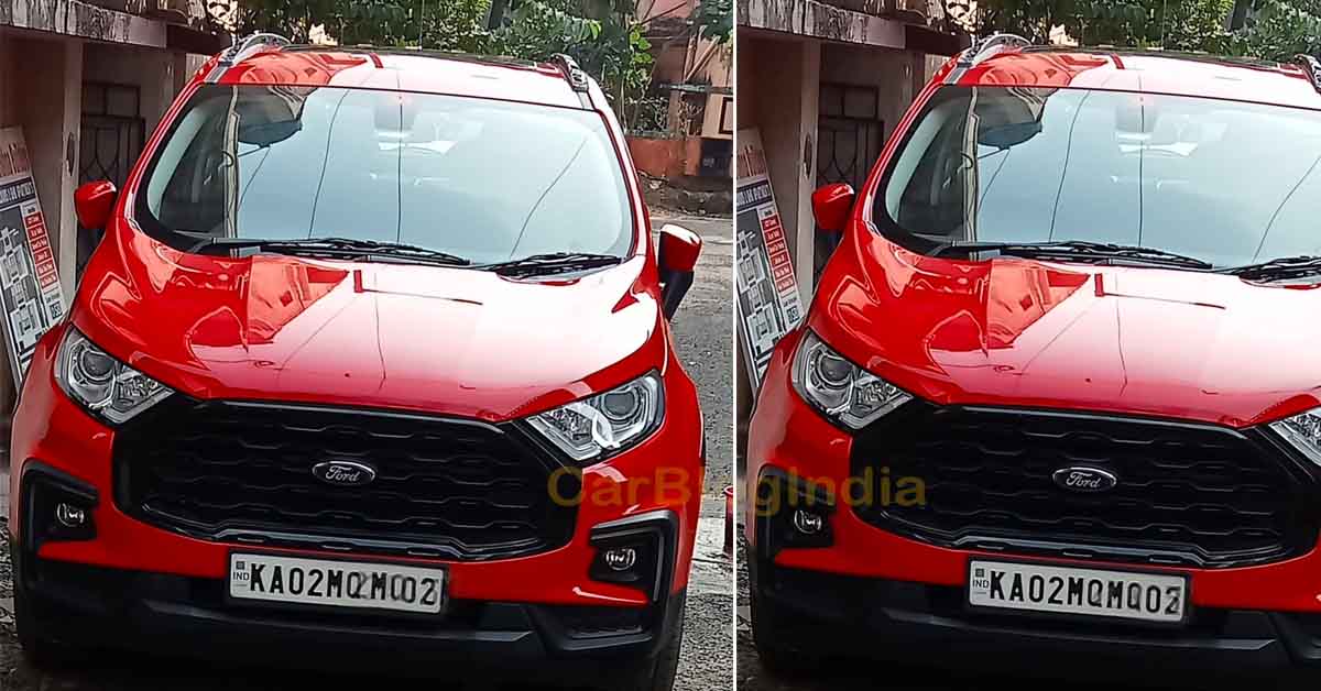 2021 Ford EcoSport Facelift Sold