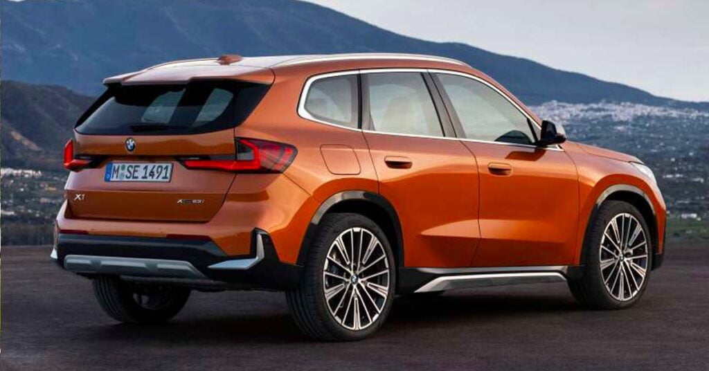 2023 bmw x1 singapore rear three quarters