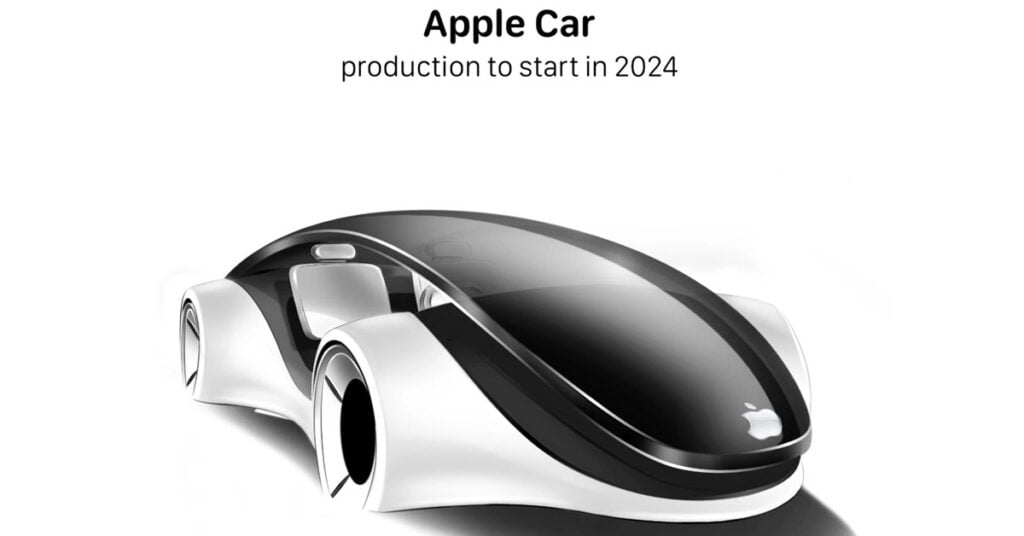 apple self driving car