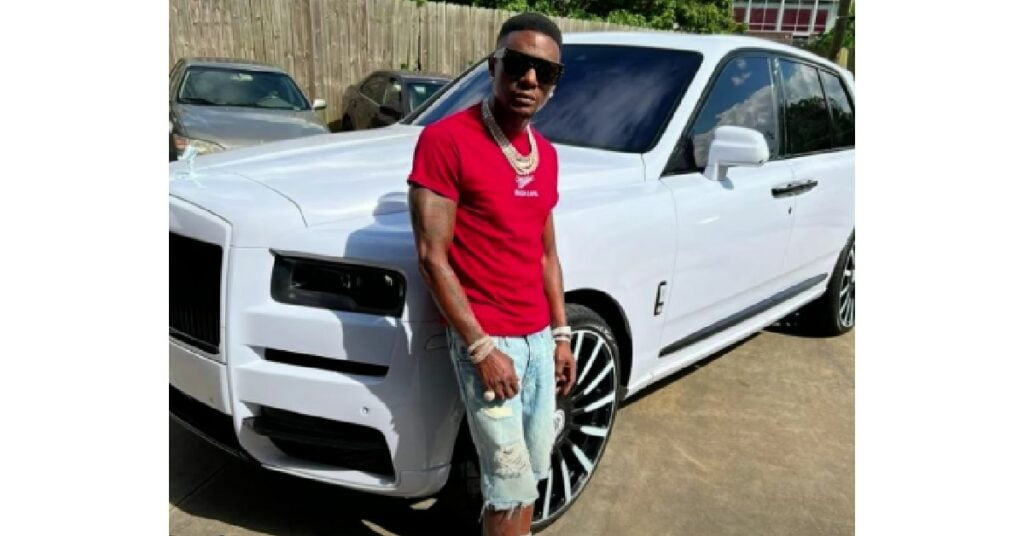 Boosie Badazz with his Rolls Royce Cullinan