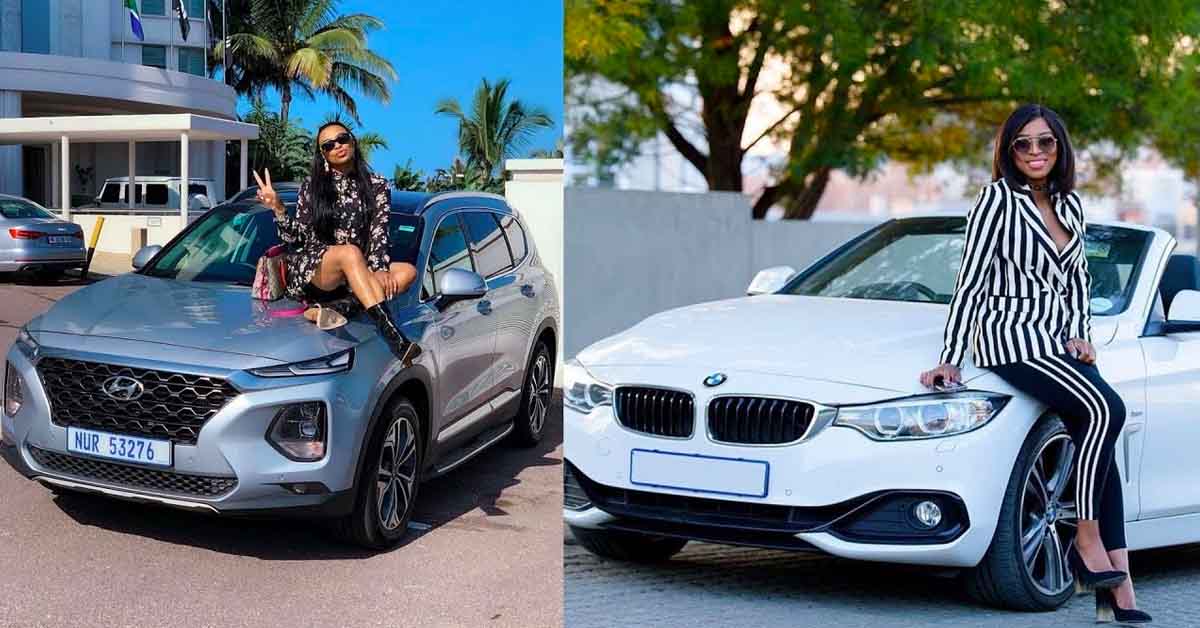 Car collection of DJ Zinhle