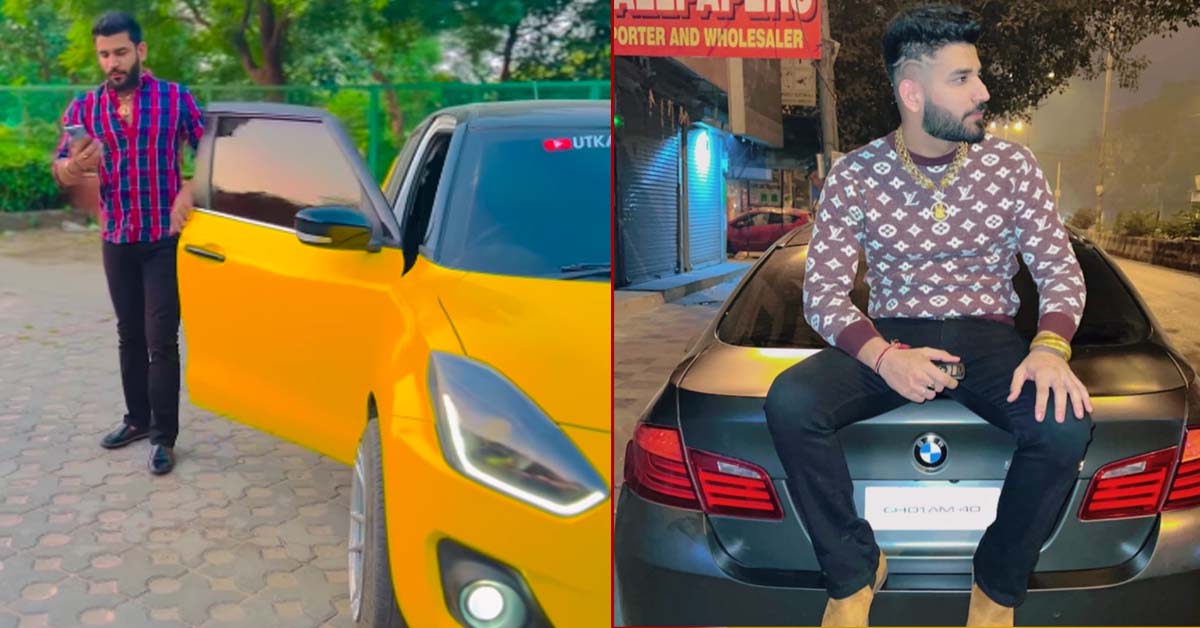 delhi influencer fined bmw seized