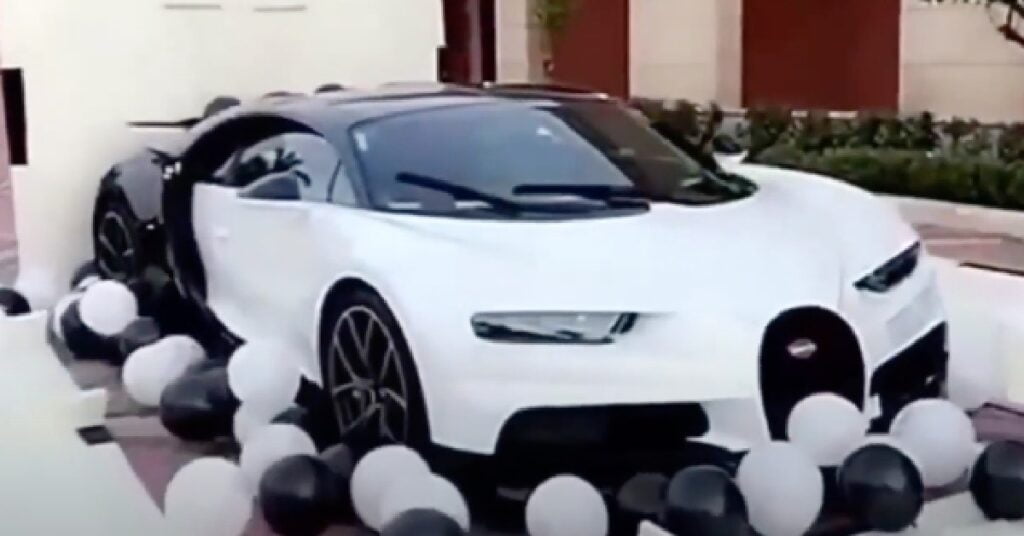 Bugatti Chiron of Dubai Princess Sheikha Mahra
