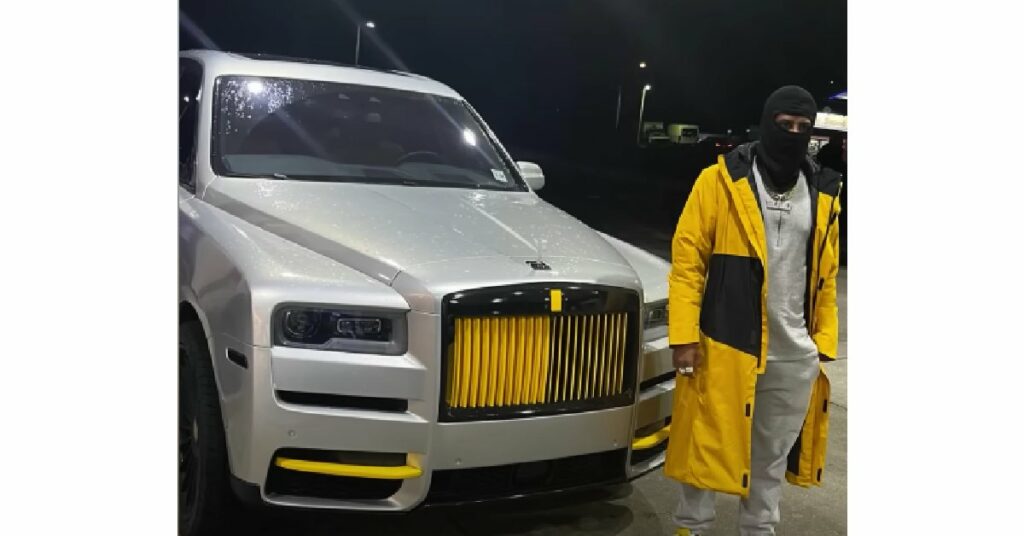 Fabolous with his Rolls Royce Cullinan