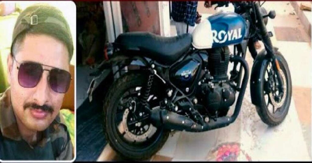 indian soldier dowry royal enfield 350