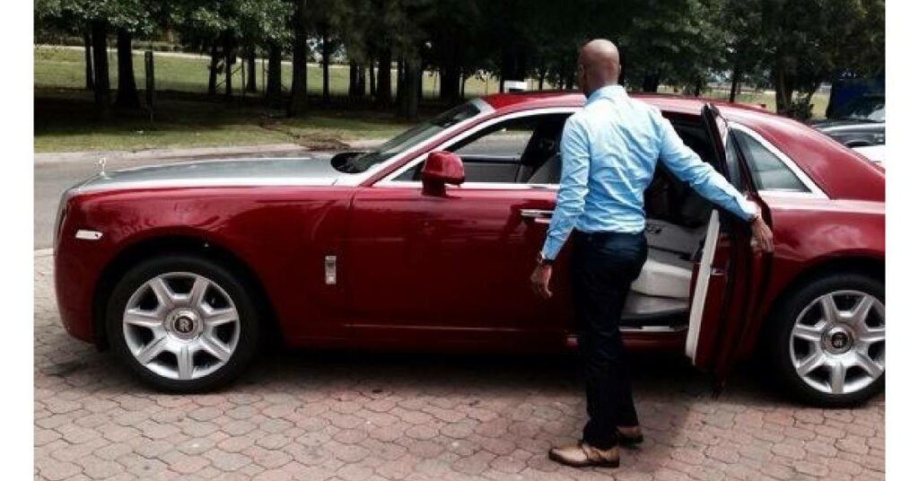 Jimmy Tau with Rolls Royce Phantom