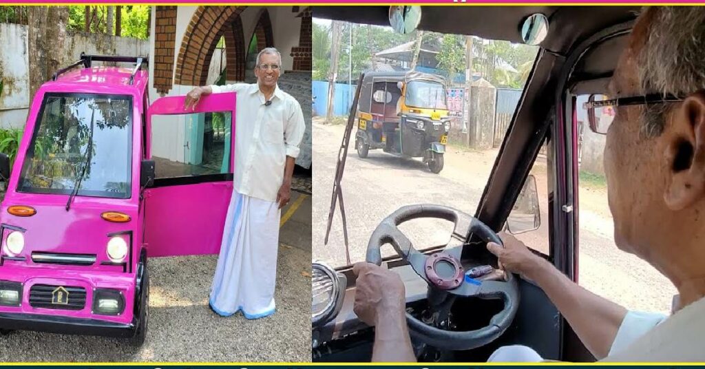 Kerala Man Develops Electric Vehicle