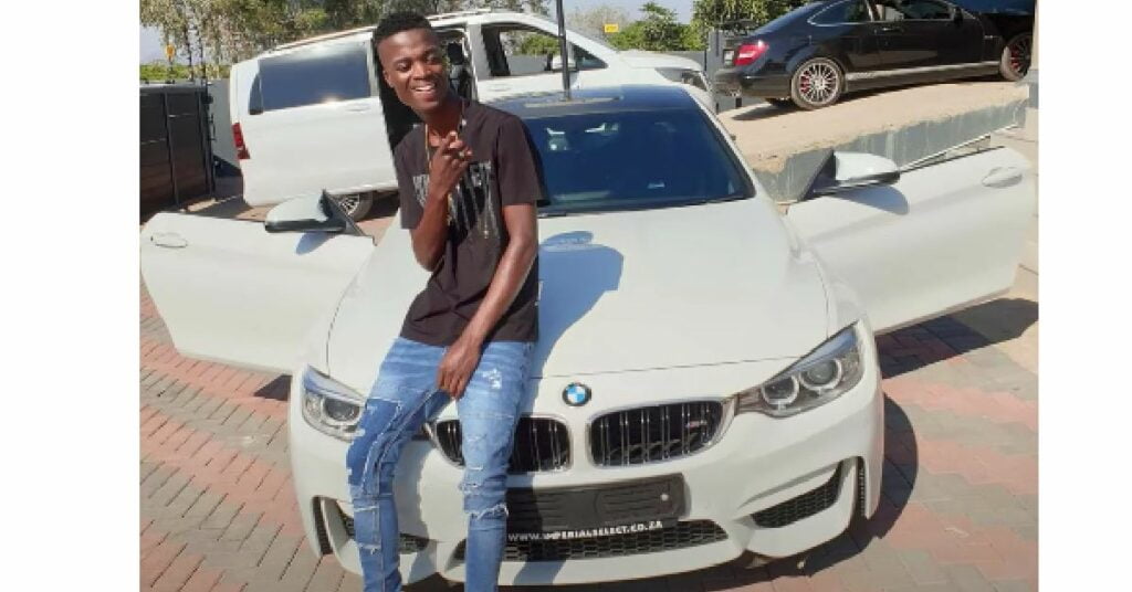 King Monada with his BMW M4