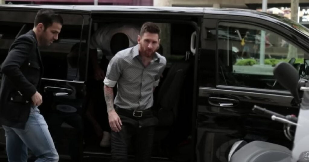 Leo Messi Mercedes-Benz V-Class