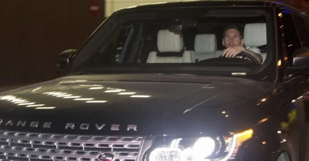 Leo Messi Range Rover Vogue