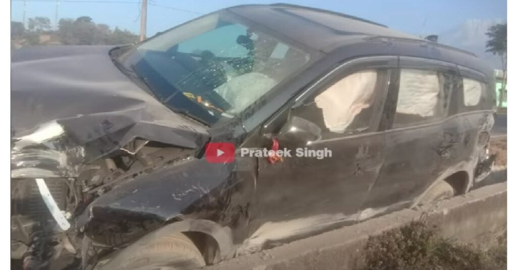 Mahindra XUV700 Crashes as Driver Tests ADAS