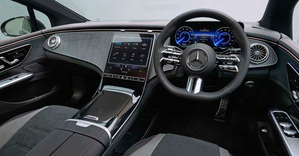 Mercedes EQE Interior Dashboard