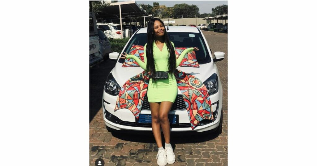 Nandi Mbatha Hyundai i10