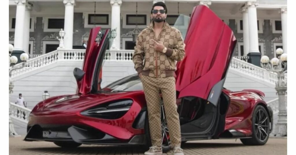 Naseer Khan with his McLaren 765 LT Spider